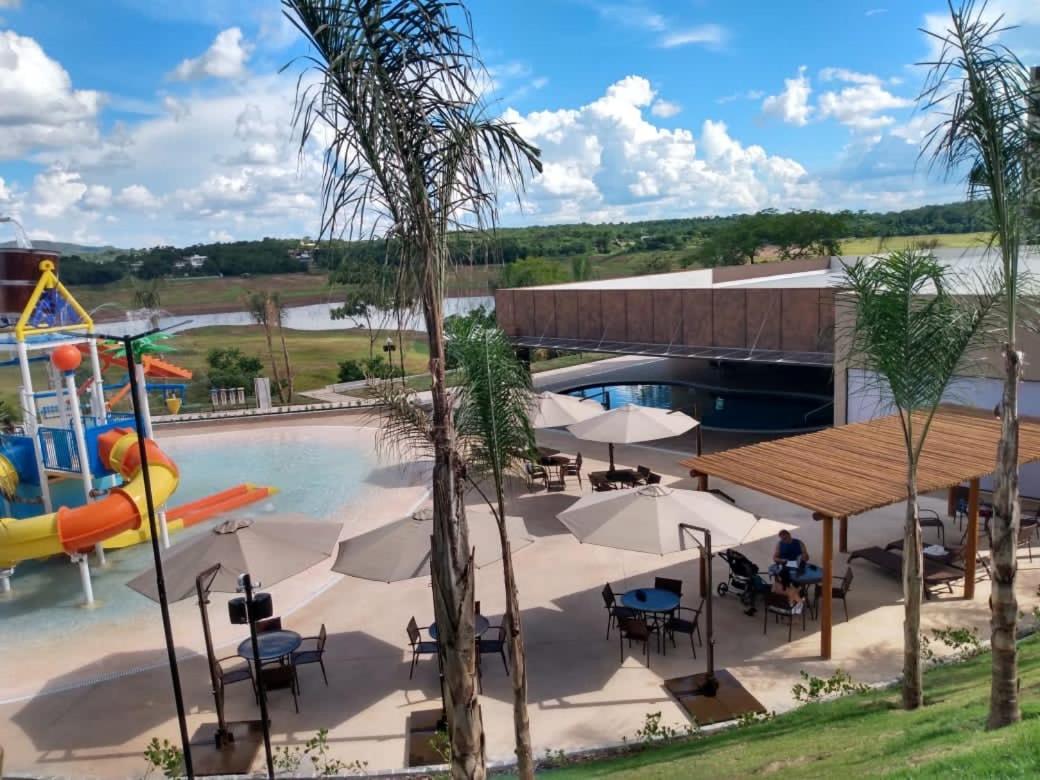 Praias Do Lago Eco Resort Apto 5 Pessoas N406 N407 Caldas Novas Ngoại thất bức ảnh