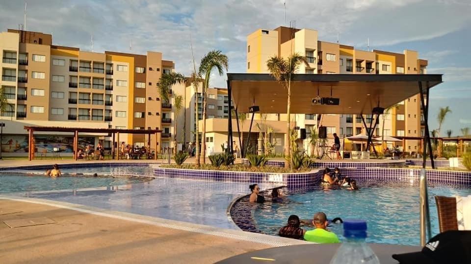 Praias Do Lago Eco Resort Apto 5 Pessoas N406 N407 Caldas Novas Ngoại thất bức ảnh