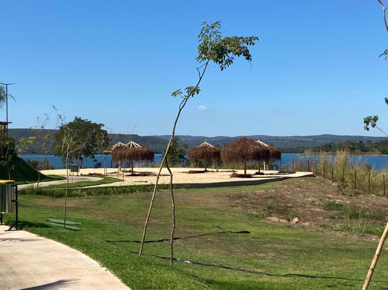 Praias Do Lago Eco Resort Apto 5 Pessoas N406 N407 Caldas Novas Ngoại thất bức ảnh
