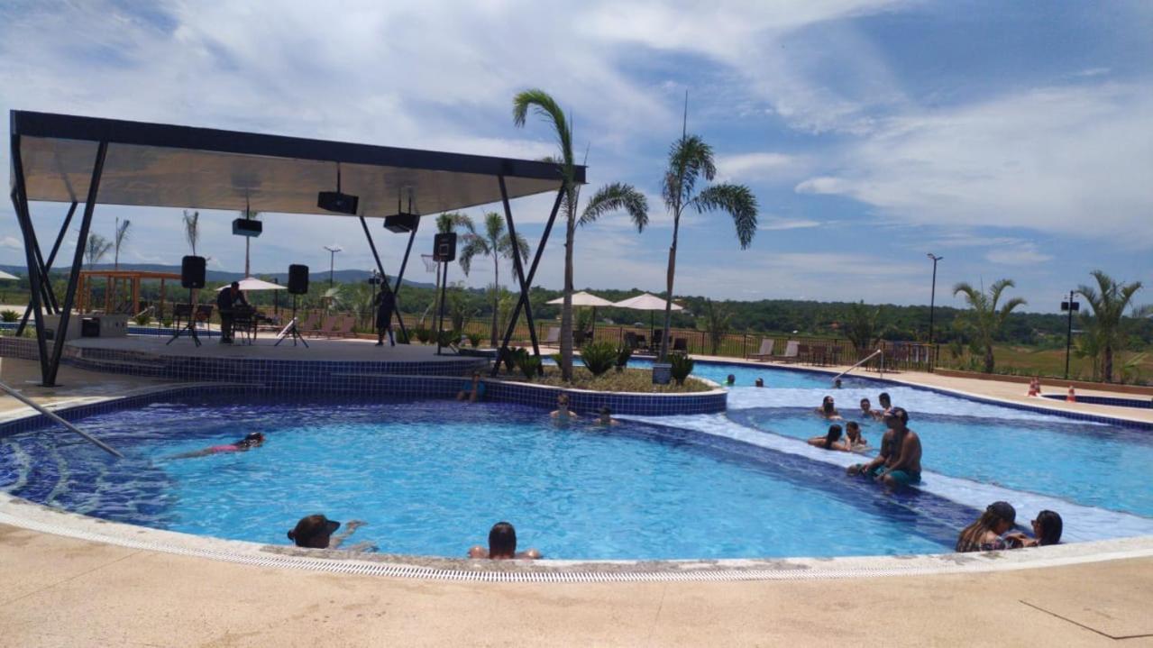 Praias Do Lago Eco Resort Apto 5 Pessoas N406 N407 Caldas Novas Ngoại thất bức ảnh