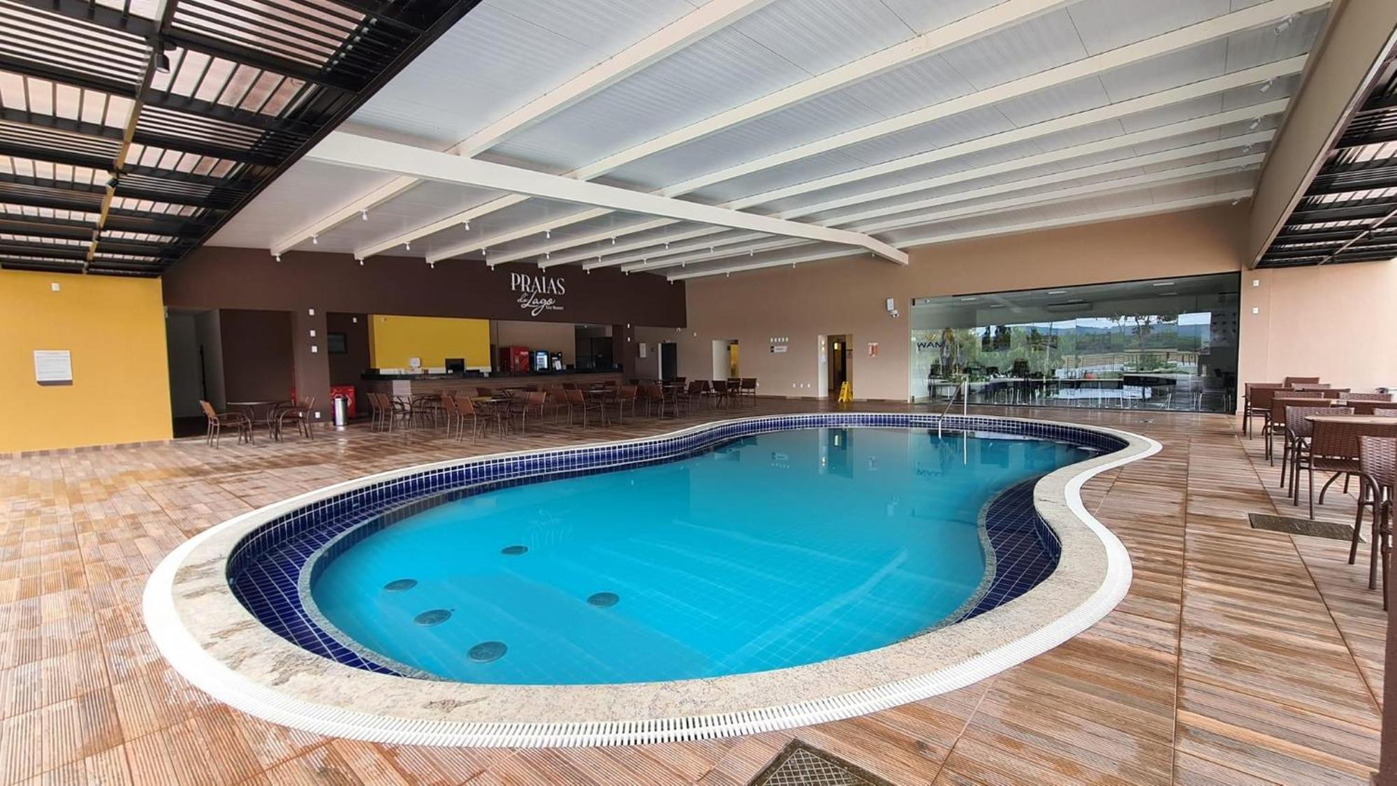 Praias Do Lago Eco Resort Apto 5 Pessoas N406 N407 Caldas Novas Ngoại thất bức ảnh